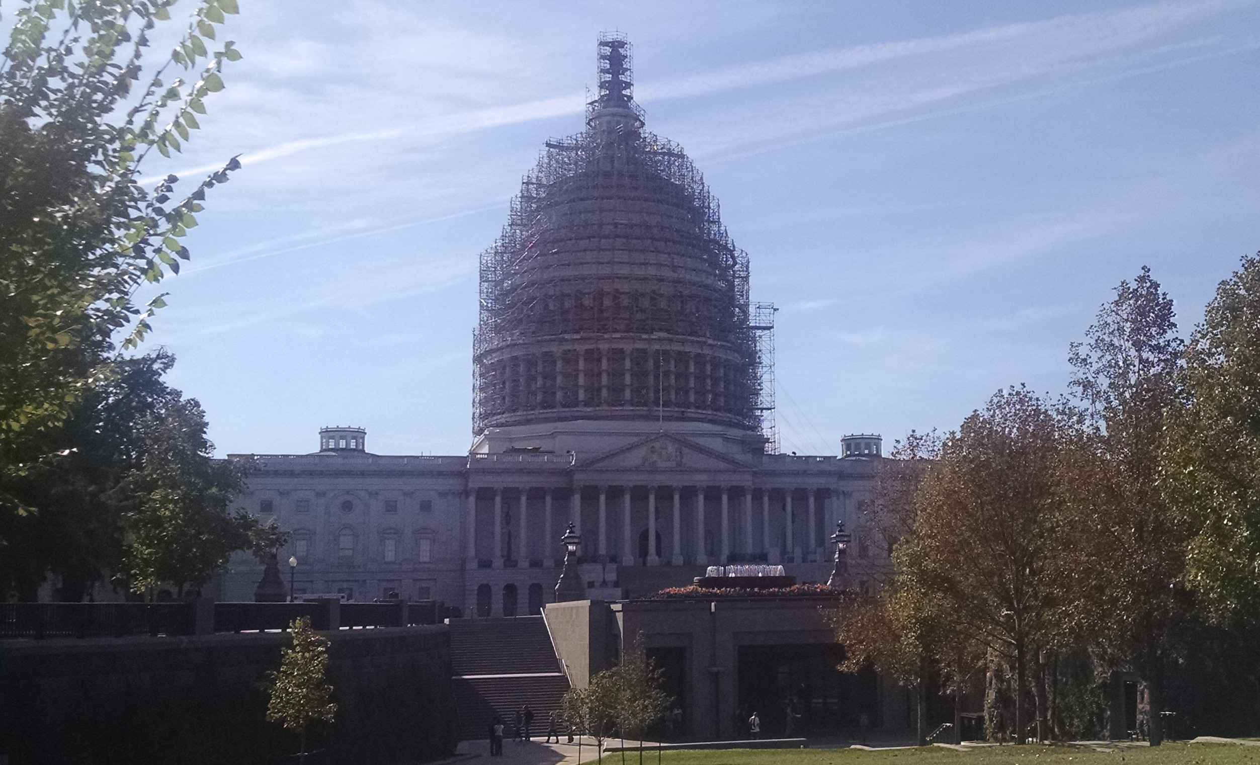 The Capitol dome isn't the only thing under construction. The FY 2016 budget still isn't complete.