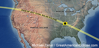 Solar Eclipse 2017 Map