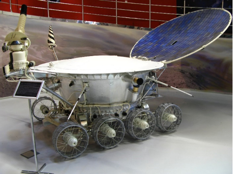 Full-size replica of Lunokhod 1
