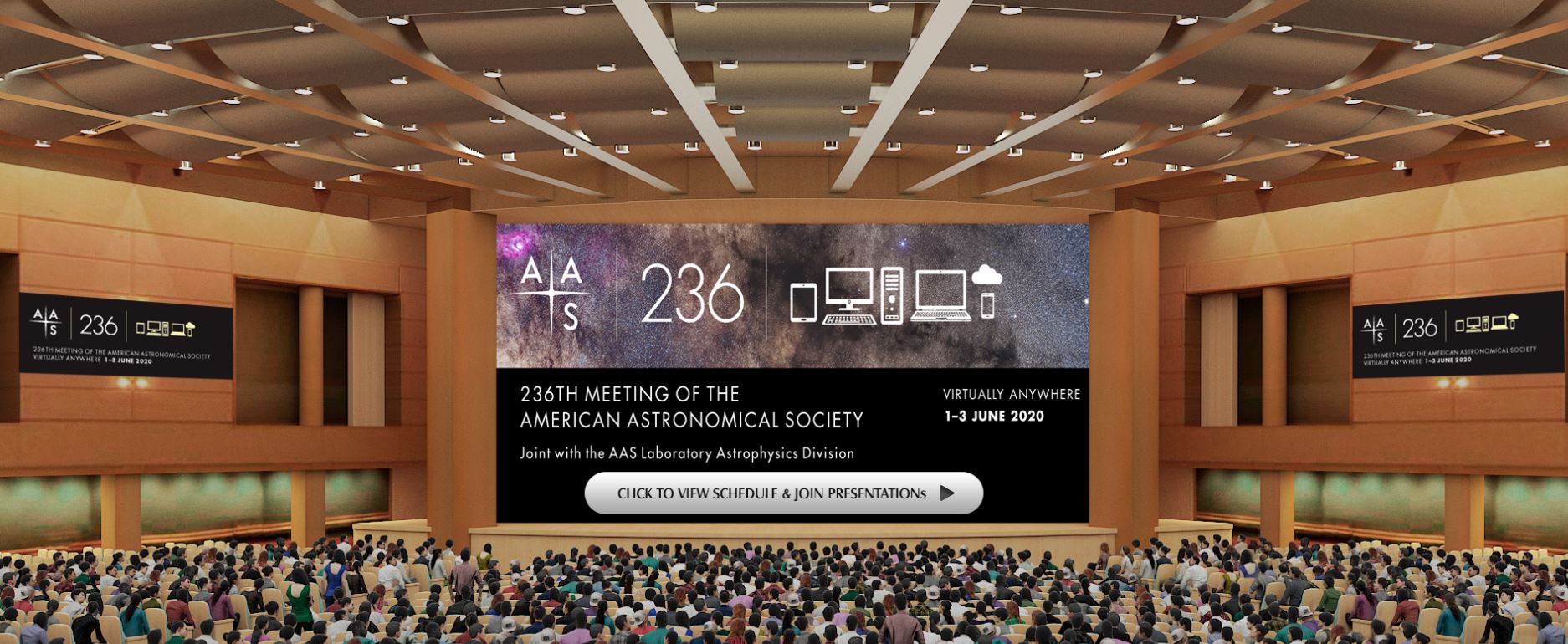 Example Virtual Meeting Auditorium