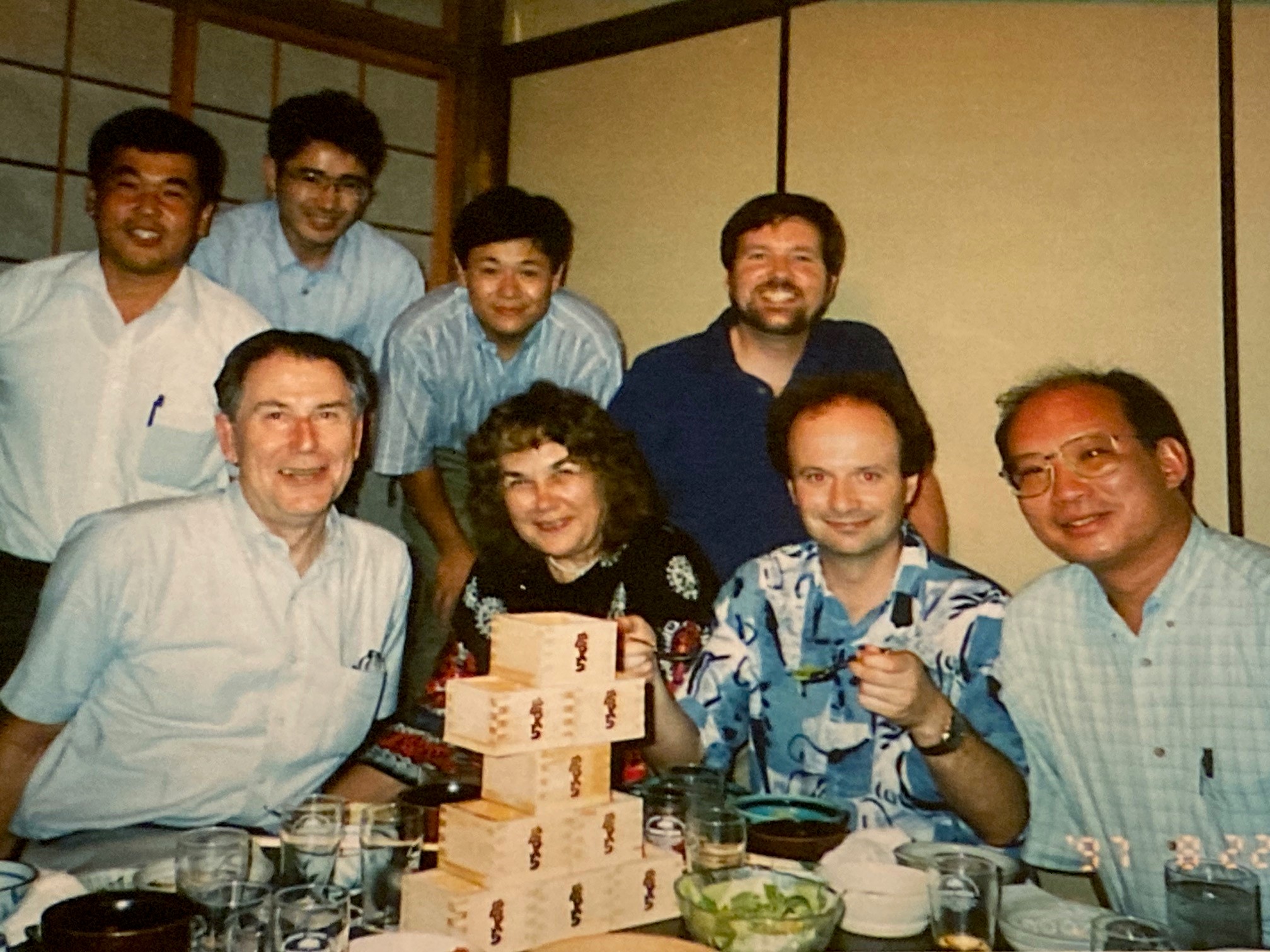 Dr. Sovers during a conference in Japan with wife Zinta