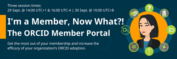 ORCID webinar image